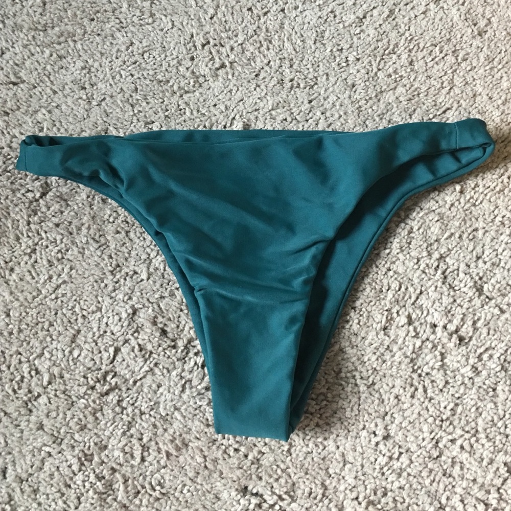 Mikoh Deep Teal Bikini Bottom